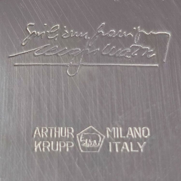 Wunderschöner Cocktailshaker aus den 1970er Jahren von Sergio Mazza und Giuliana Gramigna für Arthur Krupp