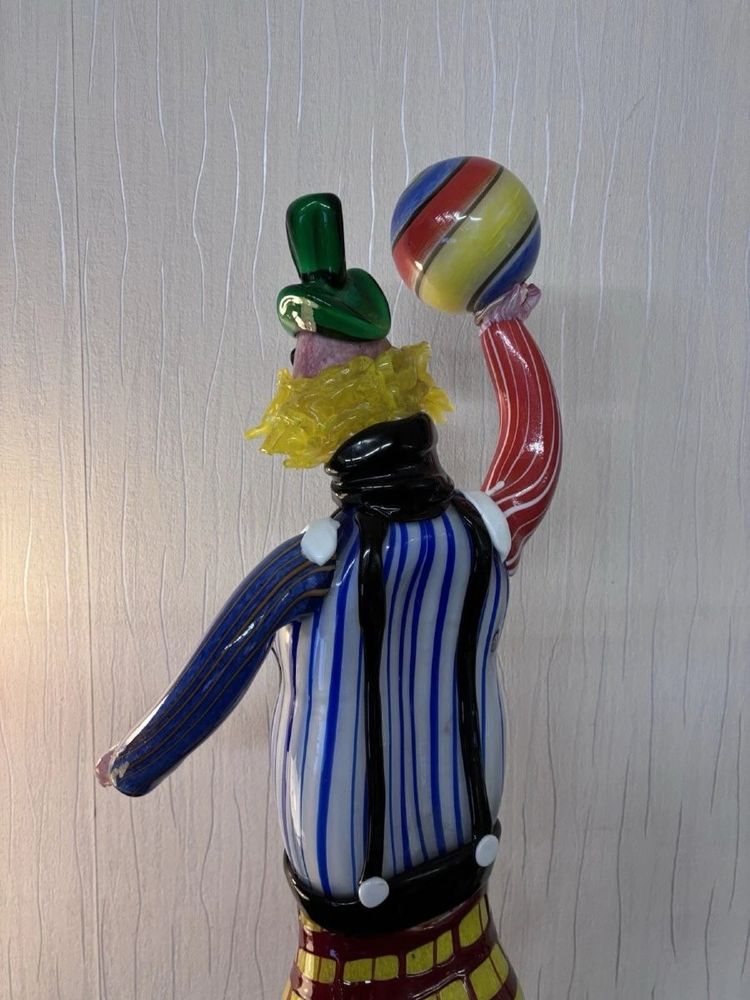 MURANO CRYSTAL CLOWN  