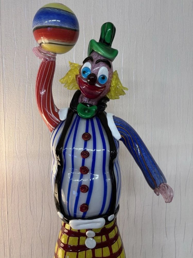 MURANO CRYSTAL CLOWN  