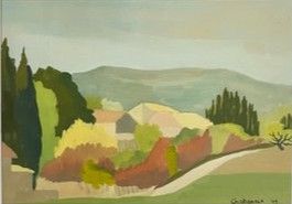 François DE CHABANEIX (1920–2003) - Landscape