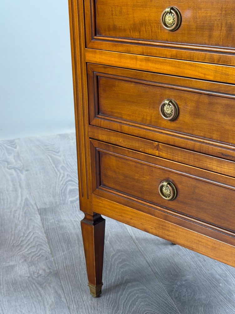 Pair Of Chest Of Drawers, Nightstands, Louis XVI Style, 19th Century