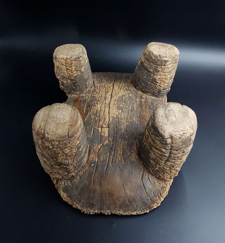Hocker, Senoufo-Volk, Elfenbeinküste