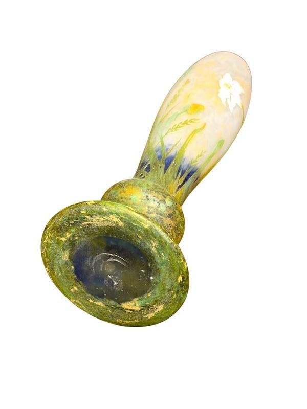 Daum Nancy Art Nouveau Vase "Narcissus"