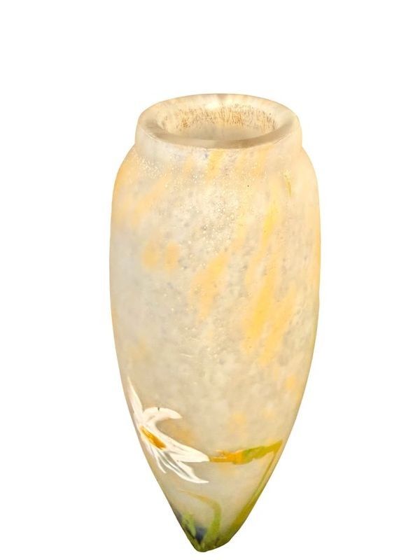 Daum Nancy Art Nouveau Vase "Narcissus"