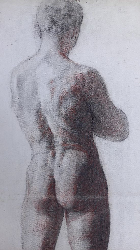 man's academy / drawing by Claude Firmin