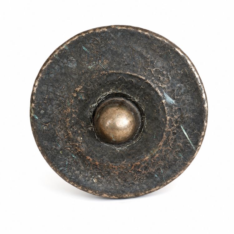 Gong ancien en bronze