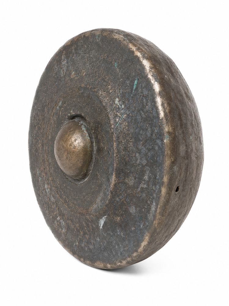 Gong ancien en bronze
