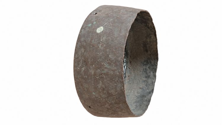 Gong ancien en bronze