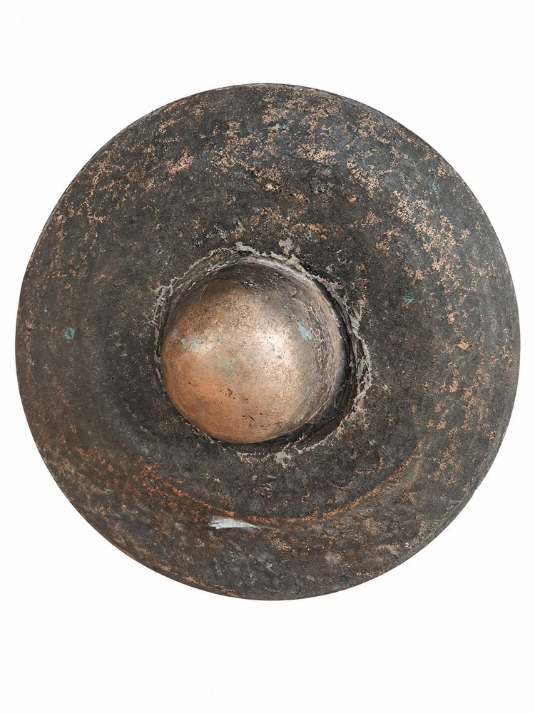 Gong ancien en bronze