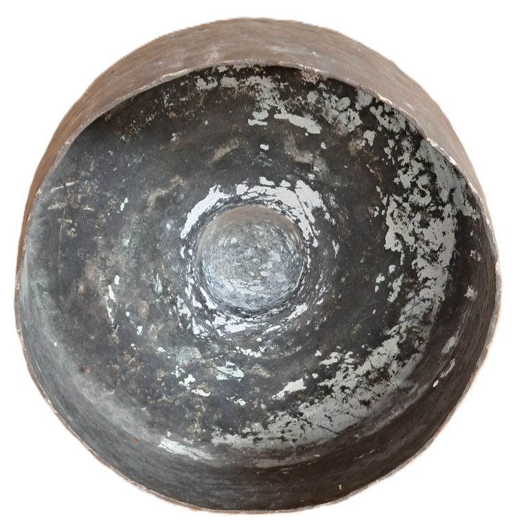 Gong ancien en bronze