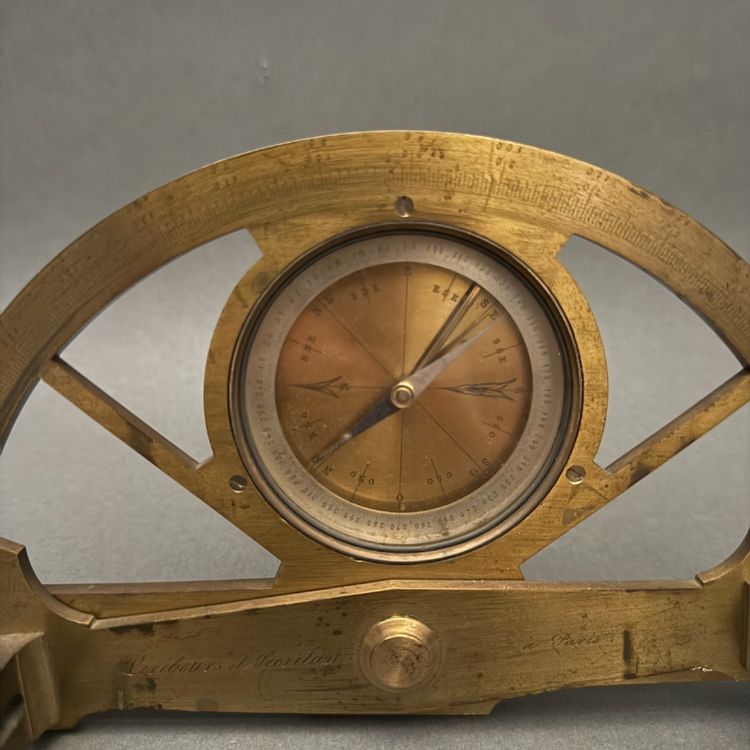 Antiker Kompassgraphometer oder Vermessungsinstrument – 19. Jahrhundert