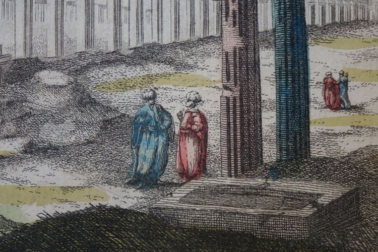 Vue d'optique époque XVIIIème