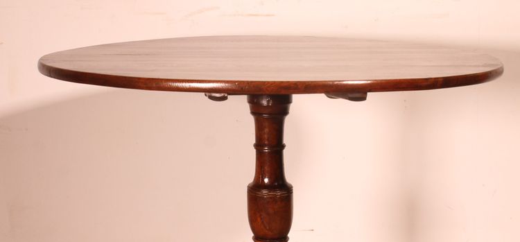 Oak Tripod Table - 18th Century