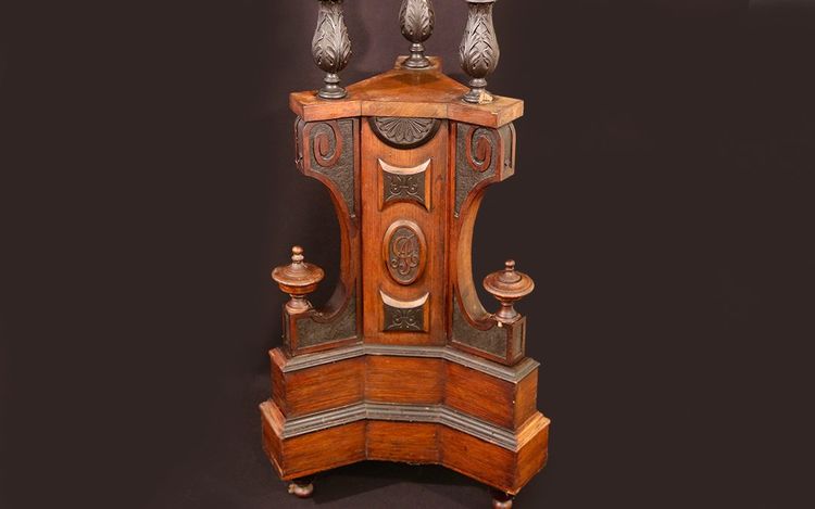 Pedestal or planter display stand, 19th century