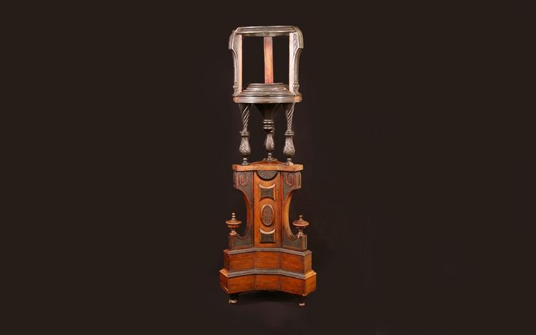 Pedestal or planter display stand, 19th century