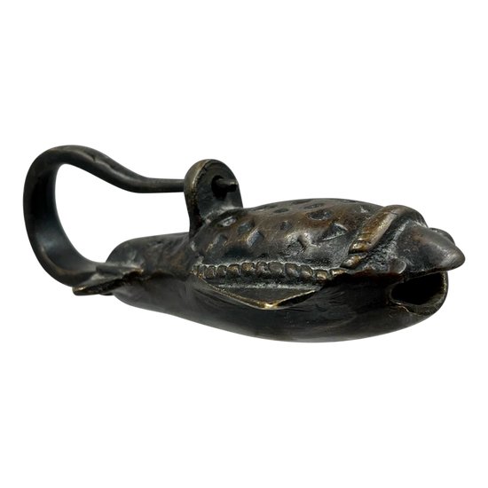 Zoomorphic padlock - India - First half of the 20th century