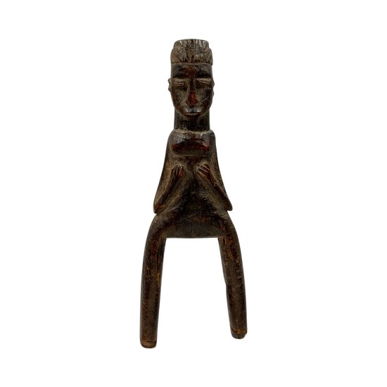 FRONDE ou LANCE-PIERRE - Culture Baoulé, Côte d'Ivoire - Première moitié du XXème siècle 