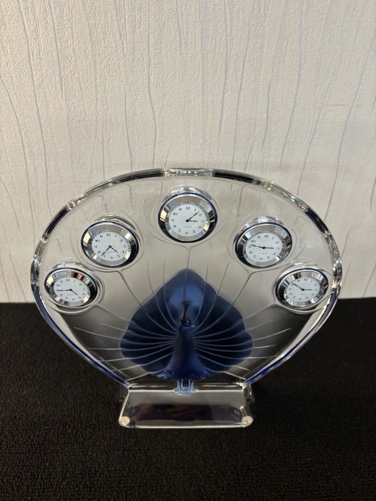 PENDULE 5 CADRANS LALIQUE