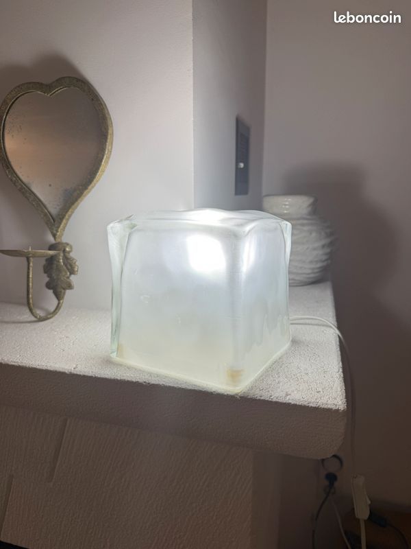 "Iviken" Table Lamp, also known as the "Ice Cube" – IKEA Vintage, 1990s