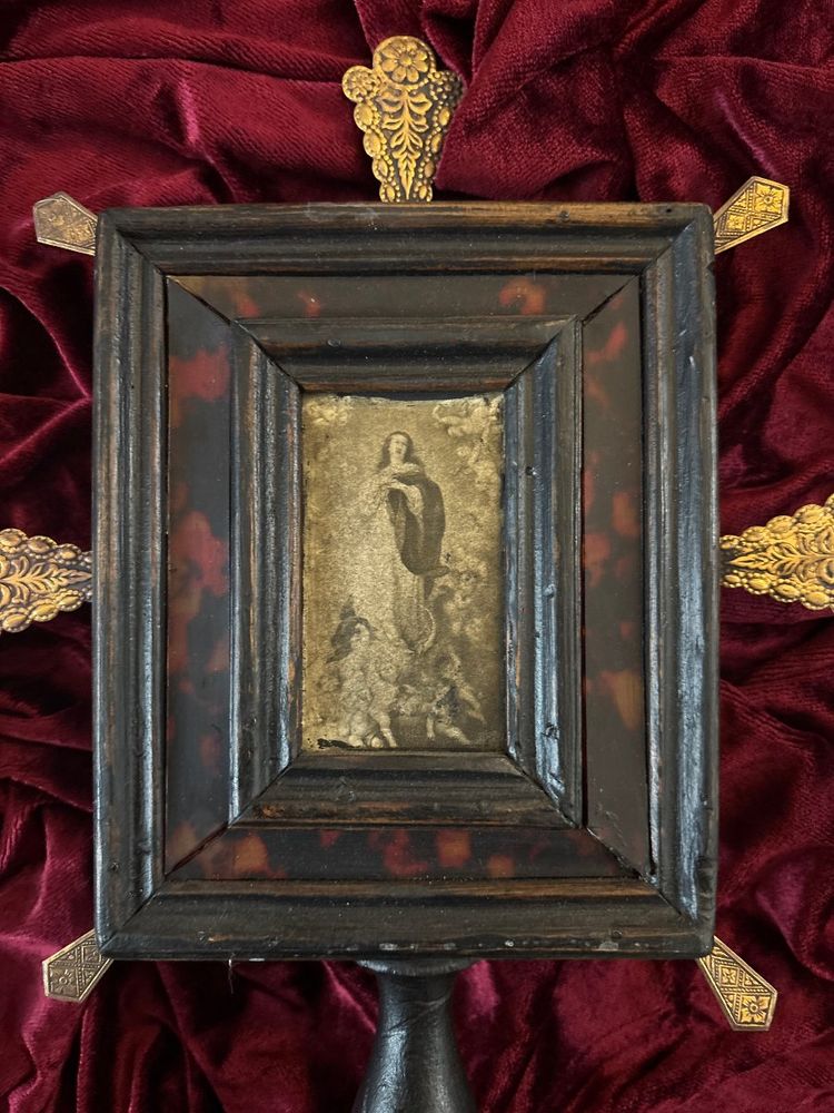 Reliquaire ostensoir de dévotion, Espagne, XIXe siècle