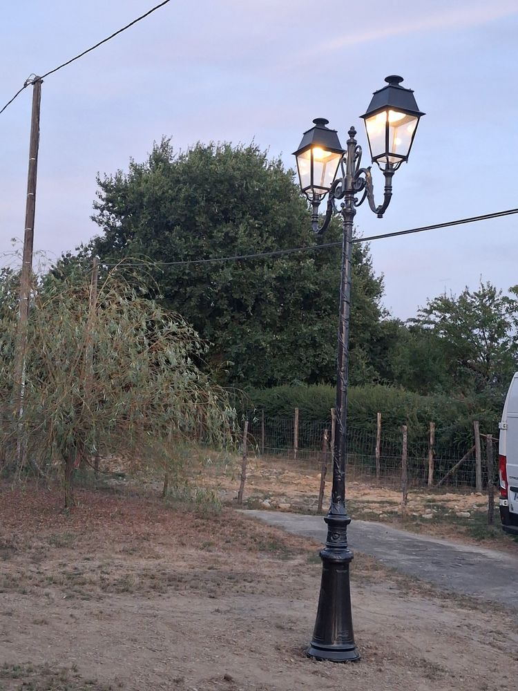 Lampioni urbani in ghisa