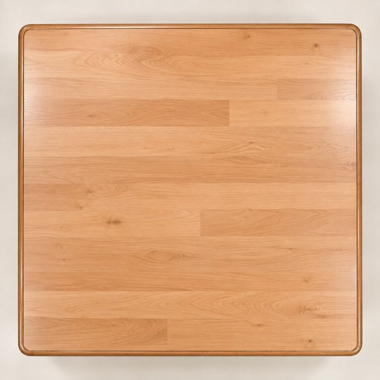 Louis XIII style coffee table – Solid beech – Two-tone khaki green