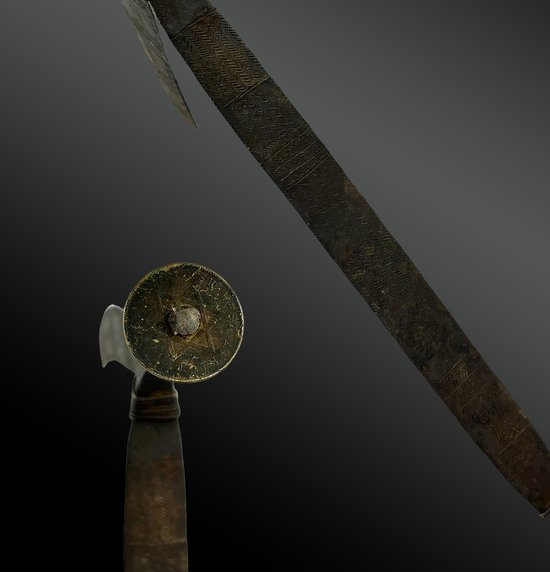 BANGDA DANCE COIN AX - Kapsiki Kirdi culture, Cameroon - First half of the 20th century