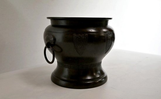 Bronze planter, Greek inspiration – 1900