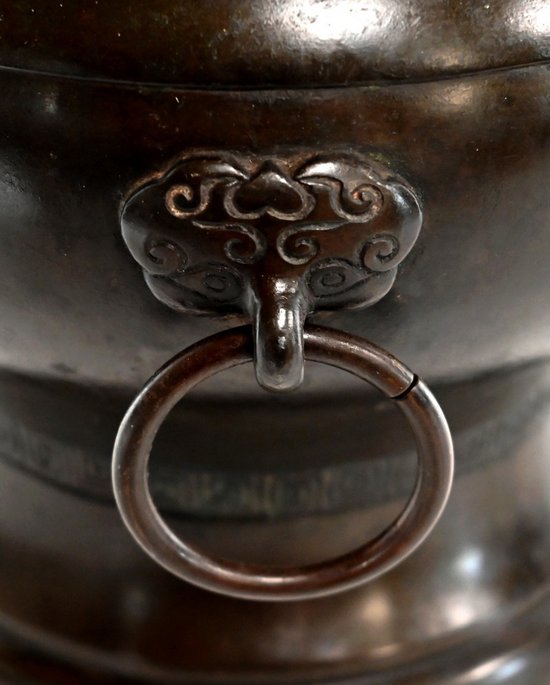 Bronze planter, Greek inspiration – 1900