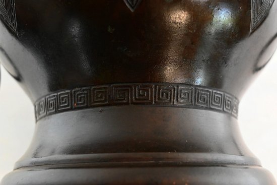 Bronze planter, Greek inspiration – 1900