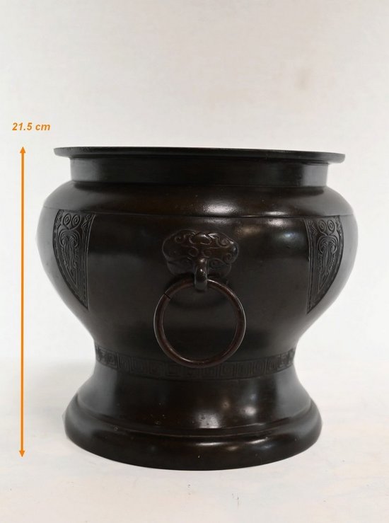 Bronze planter, Greek inspiration – 1900