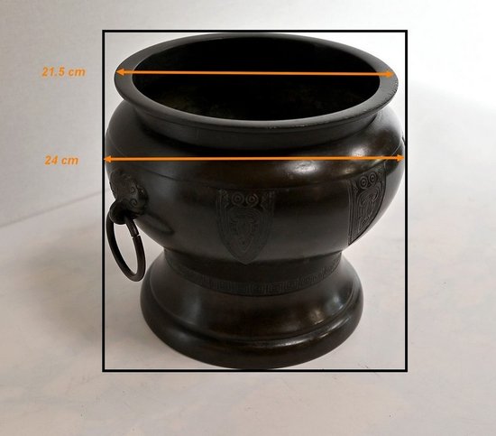 Bronze planter, Greek inspiration – 1900