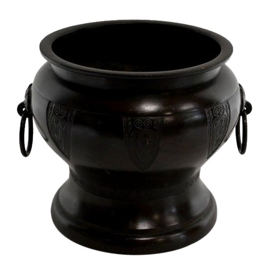 Bronze planter, Greek inspiration – 1900