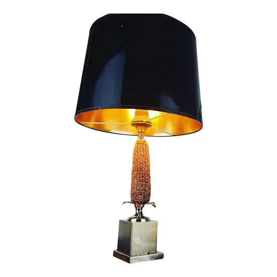 Corn cob lamp in the style of Maison Charles