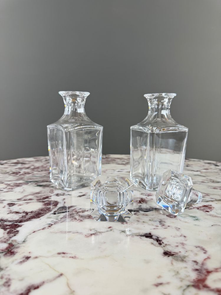 Paar Baccarat-Kristallkaraffen, 20. Jahrhundert