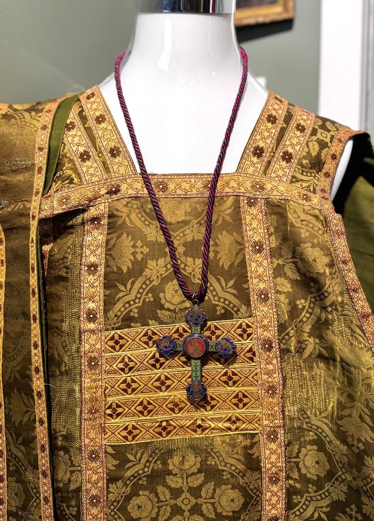 Croix pectorale du cardinal Deschamps - 1875