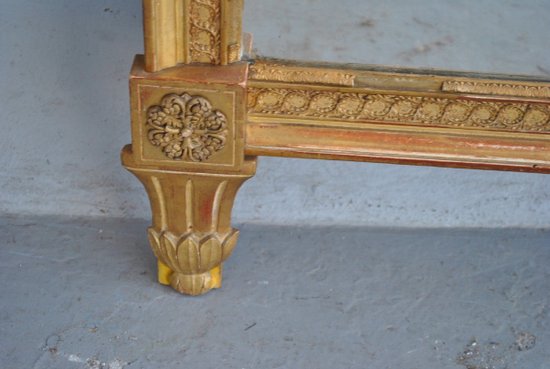 Spiegel Aus Goldenem Holz Louis XVI XIXth