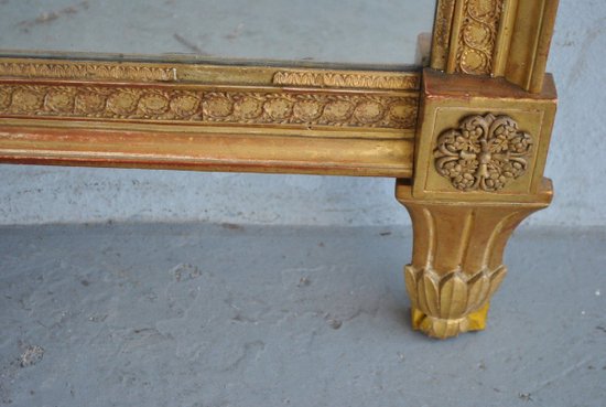 Spiegel Aus Goldenem Holz Louis XVI XIXth