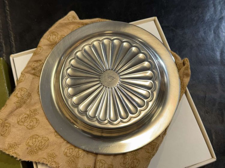 Sottobicchiere in metallo placcato argento Christofle
