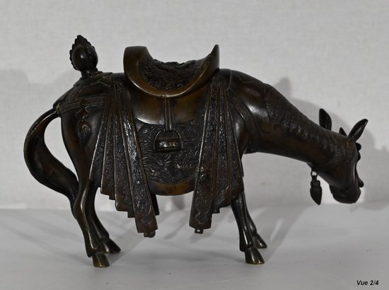 Cheval en Bronze, Style Asiatique – Début XXe