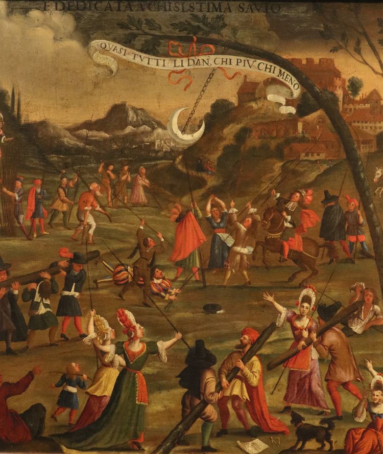 Allegoria della follia umana, Alexander van Bredael (Anversa 1663 – 1720)