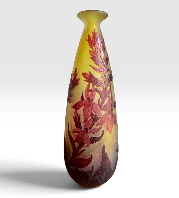 Gallé - "Lobelia" Vase