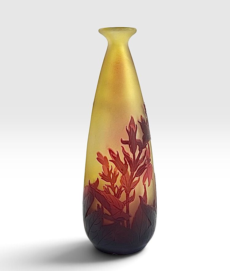 Gallé - "Lobelia" Vase