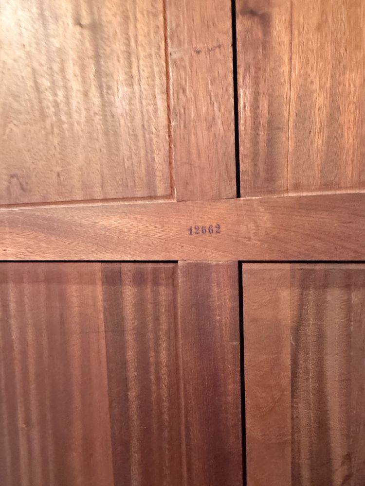 Art Deco period wardrobe in Macassar ebony attributed to René Drouet