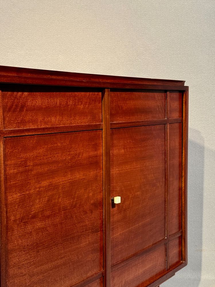 Sideboard aus der Art-Deco-Zeit mit Palisanderfurnier