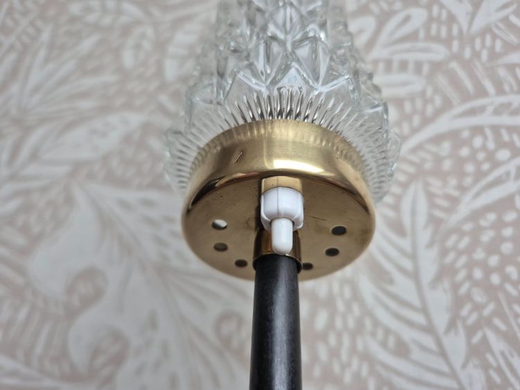 Tripod floor lamp attributed to the LUNEL company - circa 1950