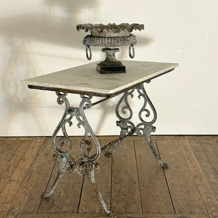 19th century cast iron table