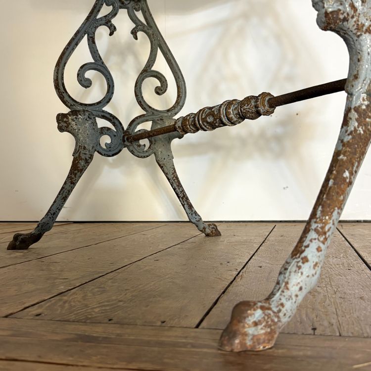 19th century cast iron table