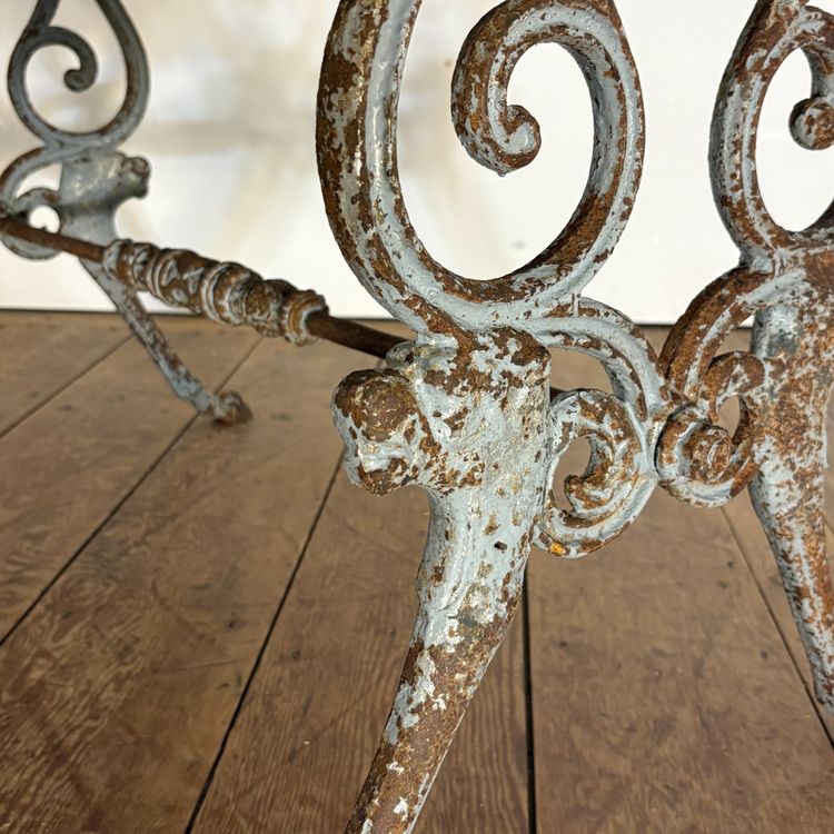 19th century cast iron table