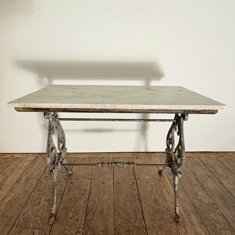 19th century cast iron table